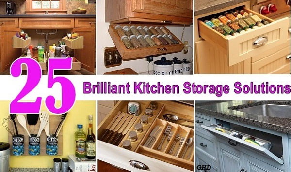 25 brilliant kitchen storage solutions MDJWBBJ