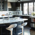30 best black kitchen cabinets - kitchen design ideas with black cupboards ASZITWV