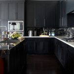 30 best black kitchen cabinets - kitchen design ideas with black cupboards UBTNZXL