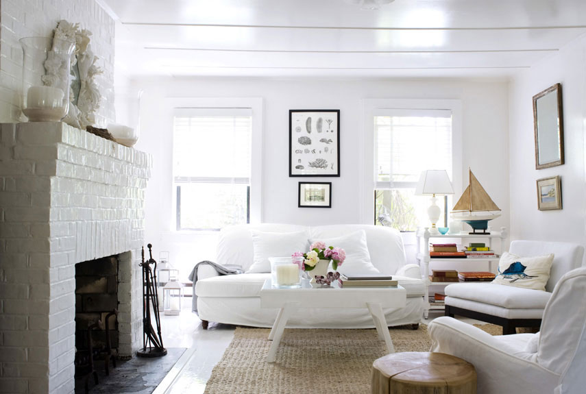 30 white living room decor - ideas for white living room decorating MLFOPAH