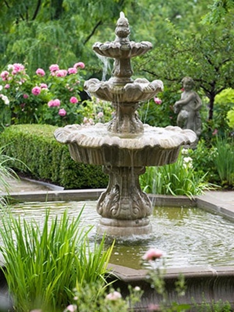 32 beautiful garden fountains ideas to get inspired FXTDVBX