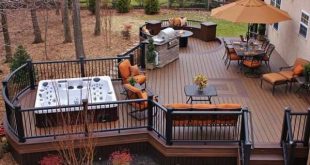 32 wonderful deck designs to make your home extremely awesome ECKEQYR