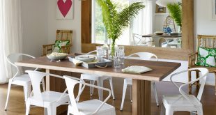 85 best dining room decorating ideas - country dining room decor VNLXRFH