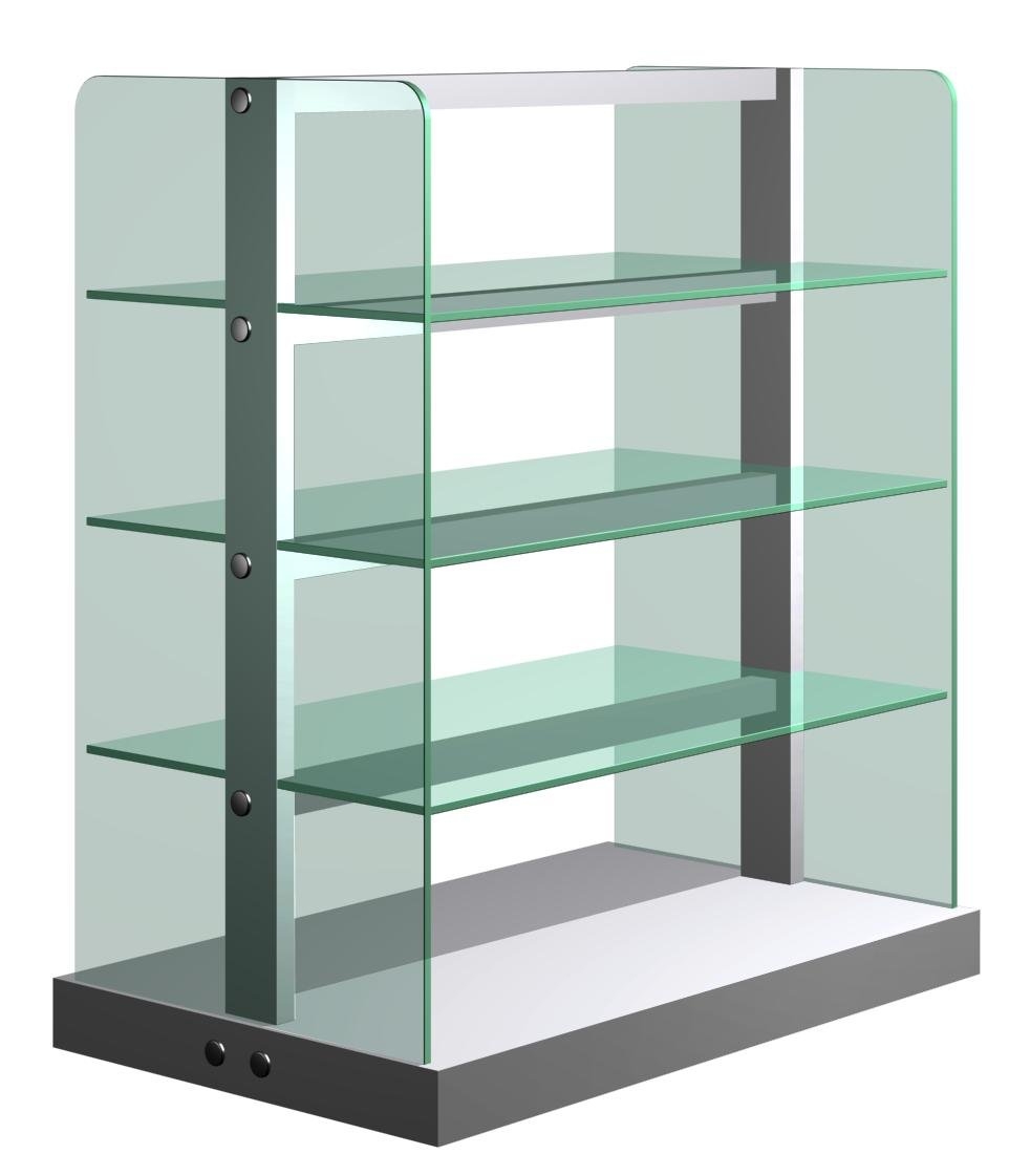 8mm tempered glass for glass shelves, tempered glass shelves manufacturer,  glass panels RBIKVJG