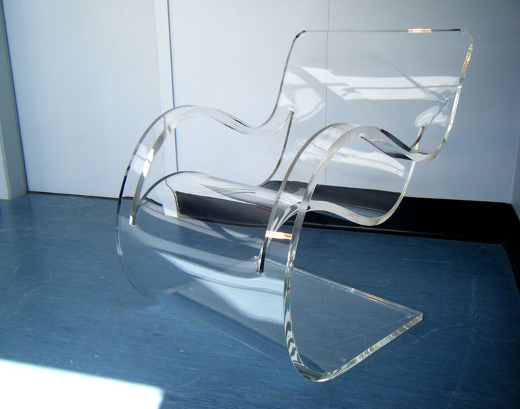 acrylic furniture bent acrylic chair | pinned by www.peregrineplastics.com KUDYFSR