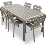 aluminum patio furniture mangohome - habana 7-piece outdoor dining set - outdoor dining sets VLOKVDB