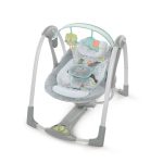 amazon.com : ingenuity swing u0027n go portable baby swings, hugs u0026 hoots XBJTKGQ