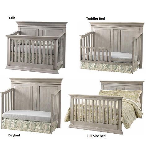 baby beds baby cache vienna 4-in-1 convertible crib - ash gray - baby cache MLGMDWJ
