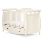 baby cot mothercare bloomsbury cotbed - ivory AFMMVKR