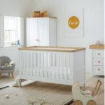 baby nursery furniture mothercare lulworth 3-piece nursery furniture set - classic white ZDKIOQS