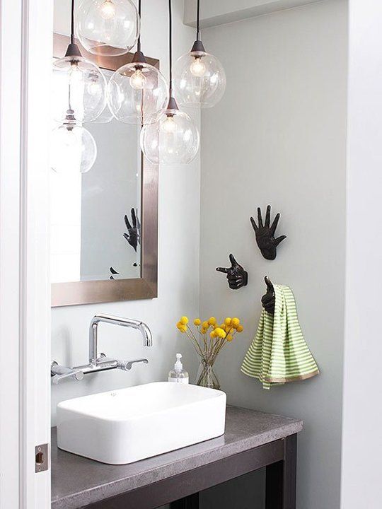 bathroom lighting ideas brighten up your bath: 8 super stylish lighting KLQTEZK