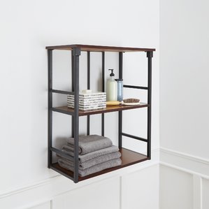 bathroom shelves warren mixed material 3-tier 24 XIOCQFM