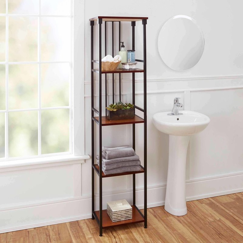 bathroom shelves warren mixed material 5-tier 12 YEHHEMK