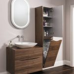 bathroom units glide ii american walnut | bauhaus bathrooms - furniture, suites, basins - BKAUUPZ