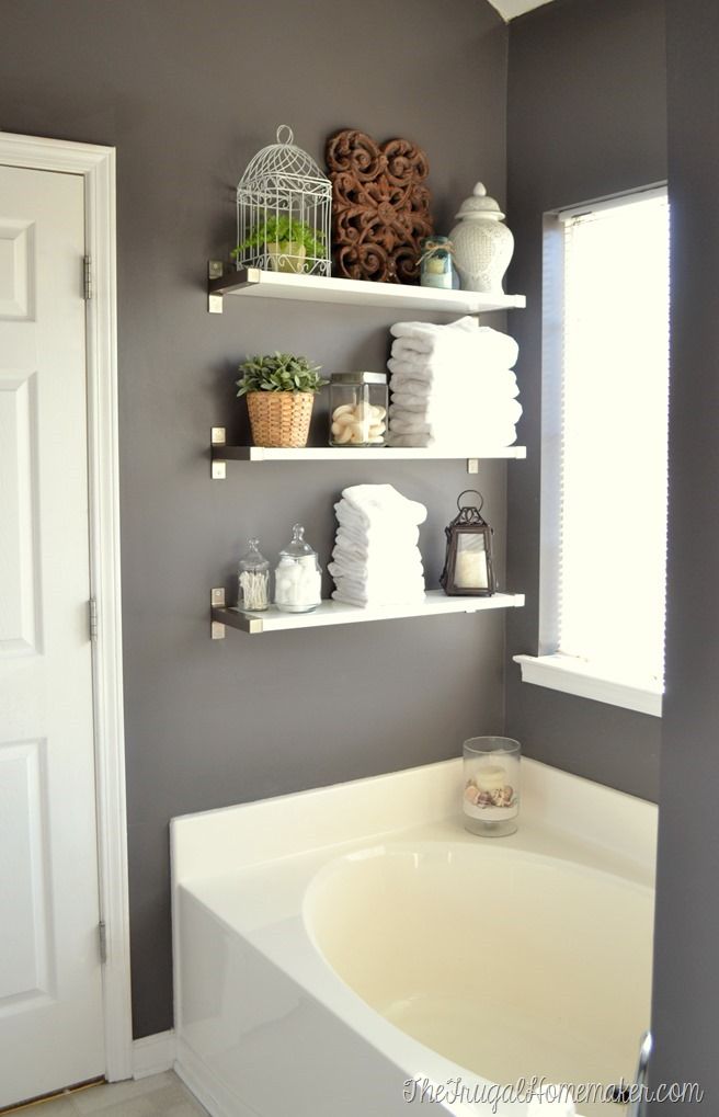 best 25+ bathroom shelves ideas on pinterest | half bathroom decor, half GZMQYLZ