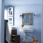 best bathroom colors - ideas for bathroom color schemes - elle decor NSEJLMW