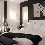 black and white bedroom ideas creative ways to make your small bedroom look bigger ICPHAUO