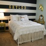 black and white bedroom ideas tween girl room makeover. beautiful gold accents, unicorns, bold black u0026 FKQPZMU