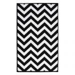 black and white rug black and white dorm decorating - chevron college rug - black and UFJETZA