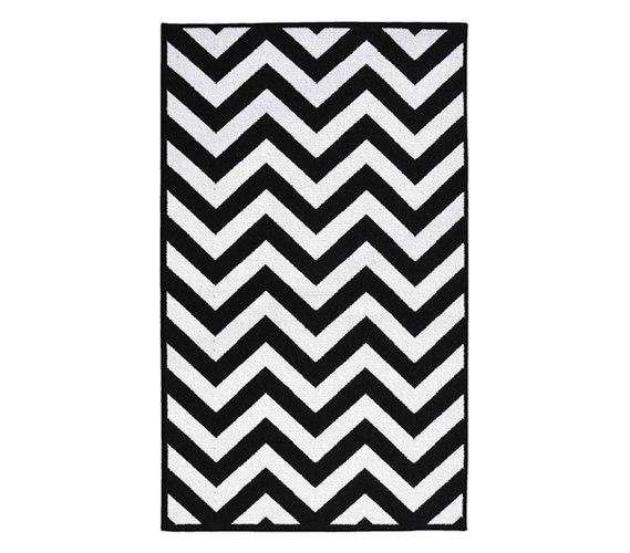 black and white rug black and white dorm decorating - chevron college rug - black and UFJETZA