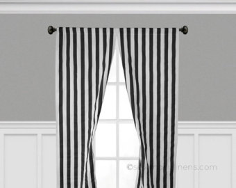black and white striped curtains black and white stripe curtain panels window treatments black stripe  curtains OUWDYRA