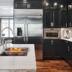 black kitchen cabinets black and white: 45+ sensational kitchens to inspire IAODNCK