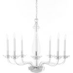 blown glass chandelier TVARNOC
