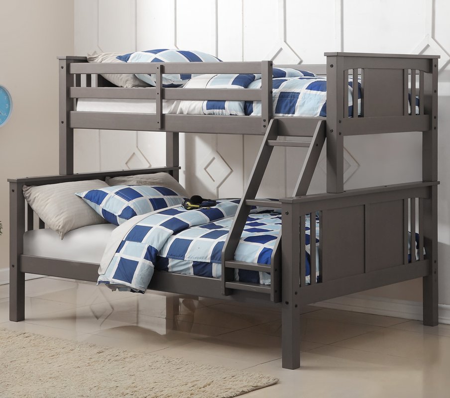 boys beds princeton twin over full slat bed WIAGHNG