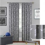 boys curtains better homes and gardens arrows boys bedroom curtain panel XEVGKHB