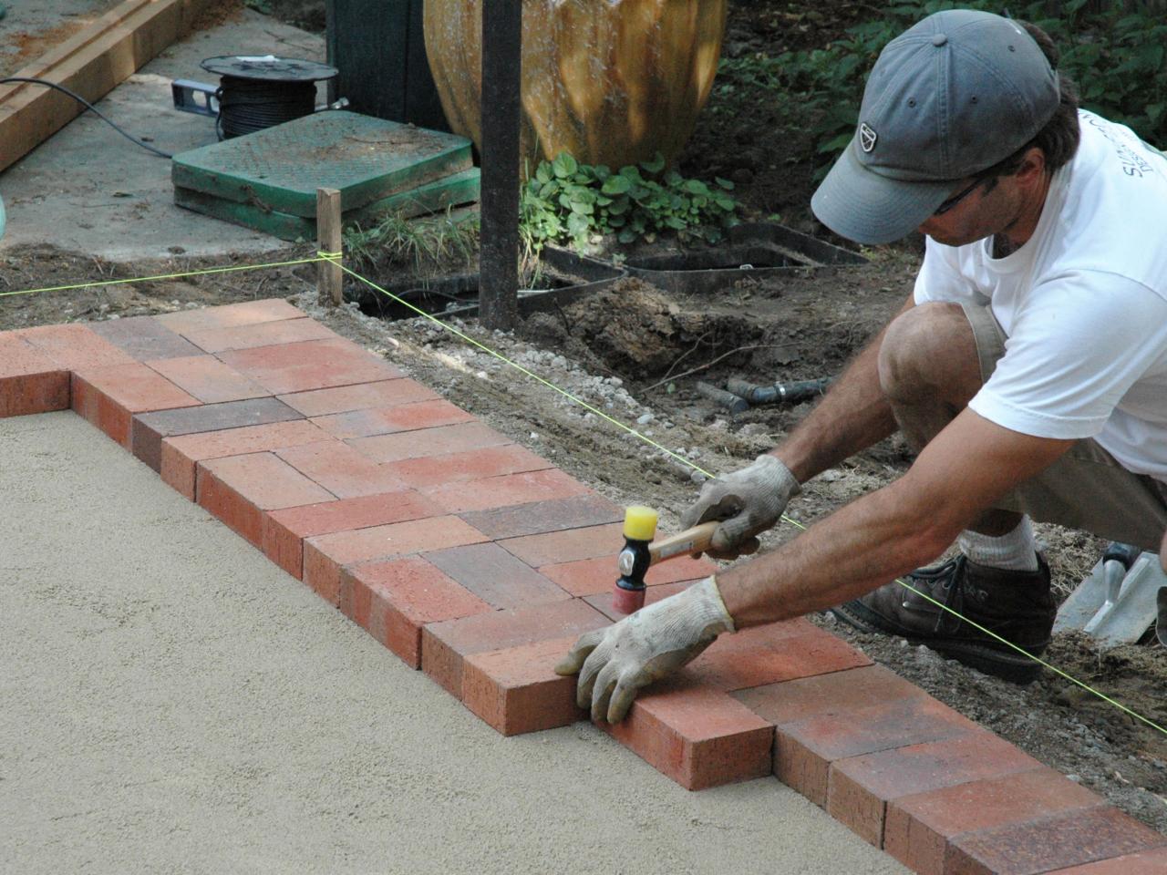 brick patio step 4 KWDFIUF