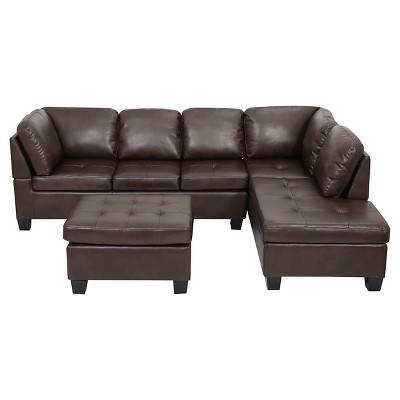 canterbury 3-piece sectional sofa set - christopher knight home ICNIMCO