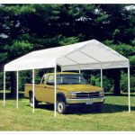 car canopy king canopy 10 x 20 ft. universal enclosed canopy carport | hayneedle OPWNKXH