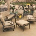 cast aluminum patio furniture sets JGZKVGN