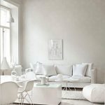 charming all white living room RQWMABE