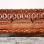 chesterfield furniture chester bay tufted genuine leather chesterfield sofa YMNORYI
