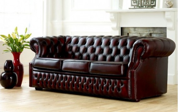 chesterfield furniture richmond grand leather sofa NKXQOFS