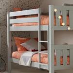 childrens bunk beds jubilee bunk bed in soft grey ZSJUVKQ