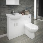 cloakroom suites cove vanity unit cloakroom suite + basin mixer tap (w1050 x d300mm) medium NCYOHUM