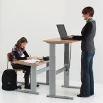 conset 501-27 height adjustable desk with 72 x 30 ... ZEEACZD