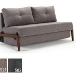 convertible sofa bed cubed loveseat sofa bed walnut by innovation living ODLWHIE