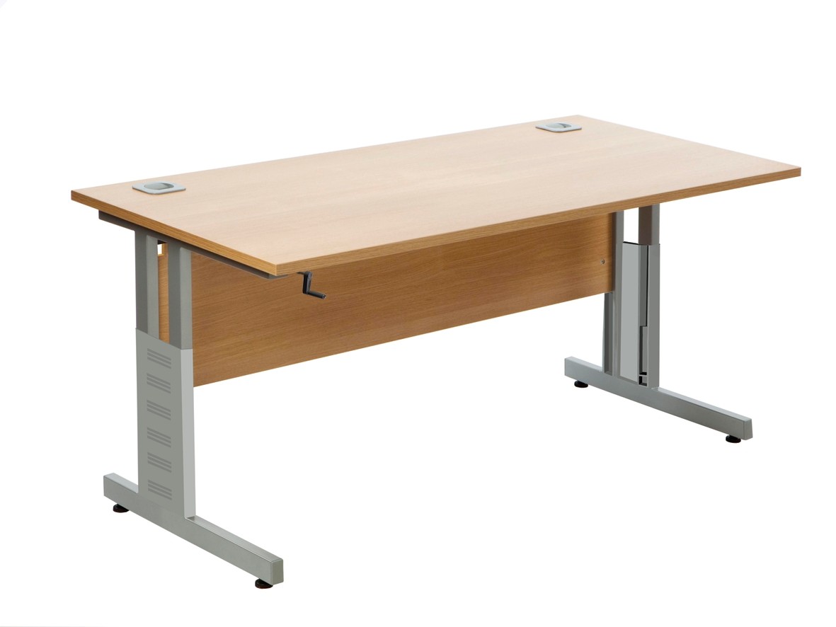 crank handle height adjustable desk DGJSBPF