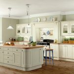 cream kitchens sage walls with mostly cream cabinets but sage island - could look too ITKWOIG