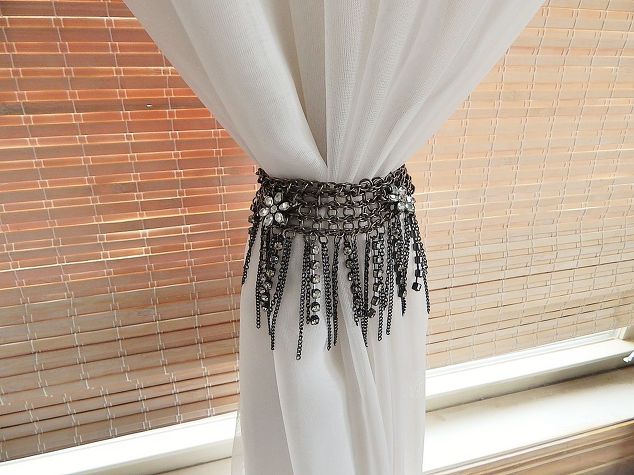 curtain tie backs necklace to curtain tie back RZHQZJB