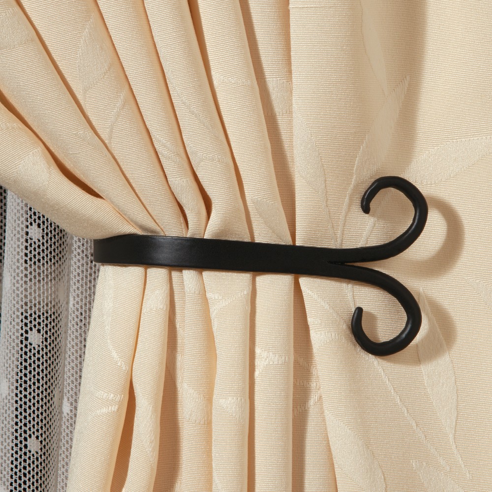 curtain tie backs scroll curtain tiebacks set ZHVUXGJ