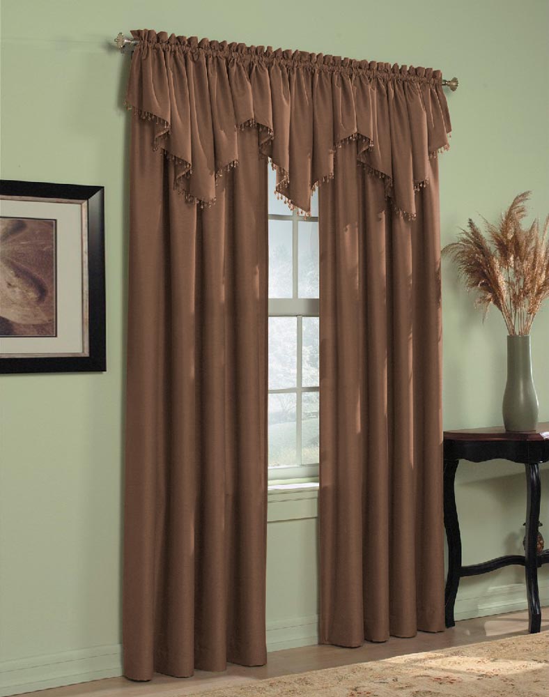 curtains with valance loading zoom TZKEZZA