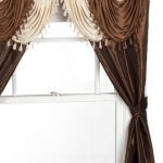 curtains with valance regal home collections amore 54-inch by 84-inch window set with attached  valance, XCYHVCY