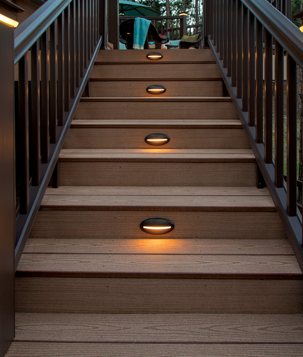 decking lights timbertech deck riser lights - view 2 KTOYJRF