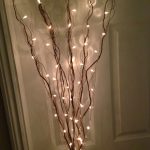 decorative 5 brown branch/twig lights with 50 white lights-120cm/1.2  metre/mains | ebay XQLDDBK