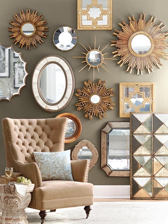 decorative wall mirrors how to re-decorate and refresh a room without spending a lot of money FZFLVSU