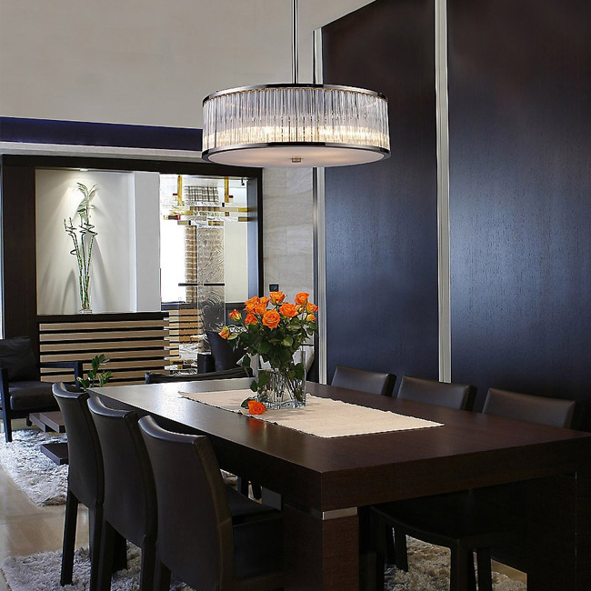 dining room lights ... https://www.lumens.com/braxton-drum-pendant/ ... CWNVCYF